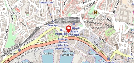 il Principino Genova sulla mappa