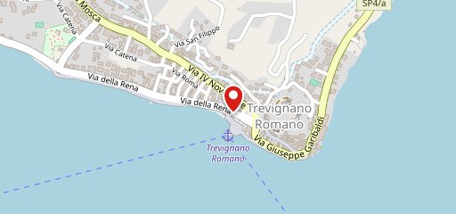 Il tagliere del lago sulla mappa