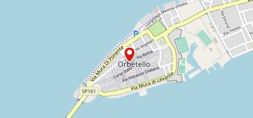 Il Tempio di Orbetello sulla mappa