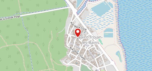 Île d'O Saint Trojan Les Bains sur la carte