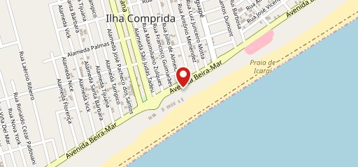 Ilha Beach Bar no mapa