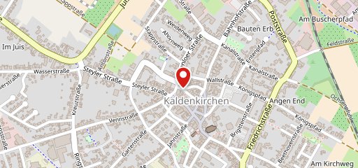 Stavros Imbiss Kaldenkirchen sur la carte