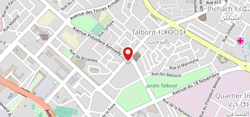 Café iMiM sur la carte