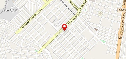 Impacto Restaurante no mapa