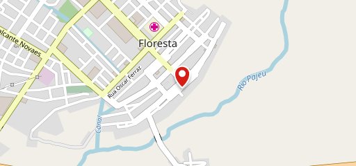 Império da Pizza no mapa