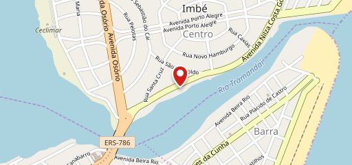 INBEER BAR BILHAR no mapa