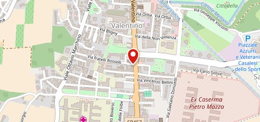 Gelateria Inferno Freddo, C.so Valentino sulla mappa