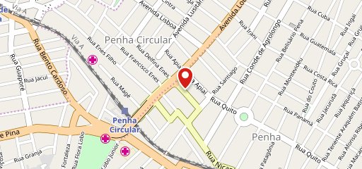 Insano Burguer Penha no mapa