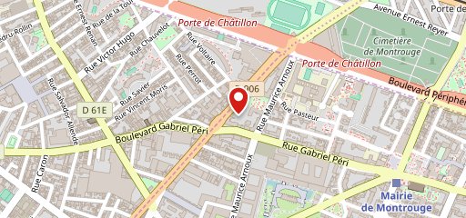 Boulangerie Instant d'Envie Montrouge sur la carte