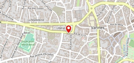 Restaurant instinct vannes sur la carte