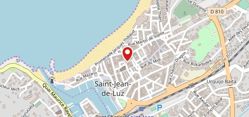 Restaurant Instincts Saint Jean de Luz sur la carte