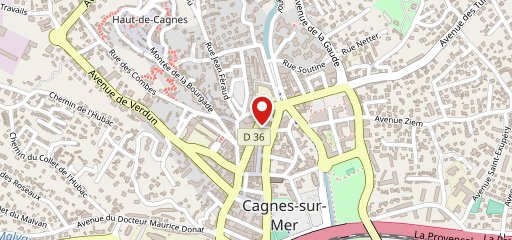 Intermarché EXPRESS Cagnes-Sur-Mer sur la carte