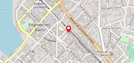 Intermarché EXPRESS Enghien Les Bains sur la carte