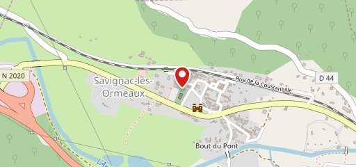 Intermarché SUPER Savignac-Les-Ormeaux sur la carte