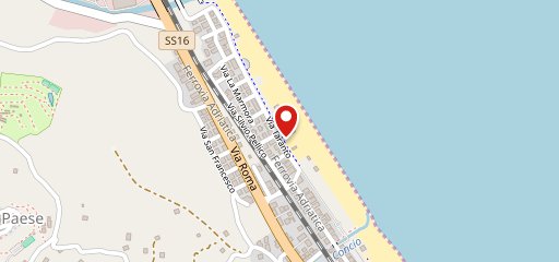 Stabilimento Ippocampo Beach sulla mappa