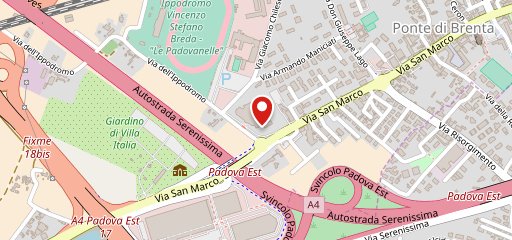 Ippodromo Breda LE Padovanelle sulla mappa