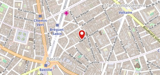 Ippudo Bastille sur la carte