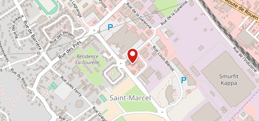 Boulangerie Rose - St Marcel sur la carte