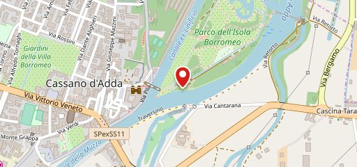 Isola Borromeo Cassano d'Adda sulla mappa