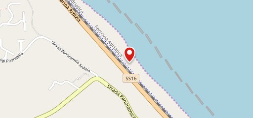 ItacaBeach bar Altamarea Spiaggia Pesaro sulla mappa