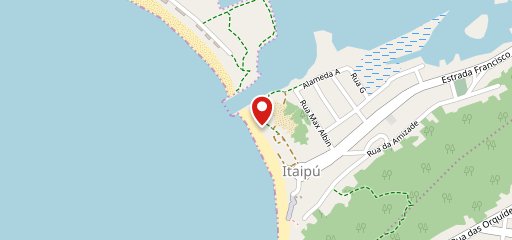 Itaipu Beach Lounge no mapa