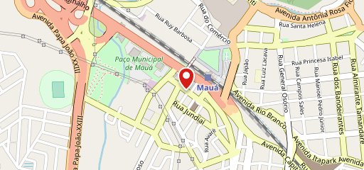 Iwata Sushi Mauá no mapa