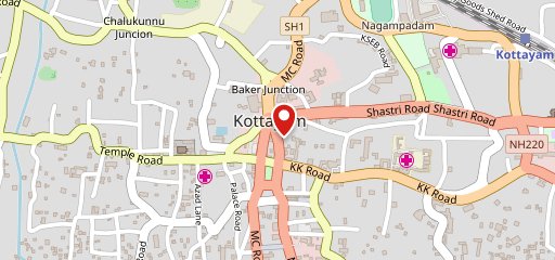 Janakeeya Hotel Kottayam Baker Junction on map