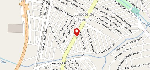 Pizzaria Jardim - Luizote no mapa