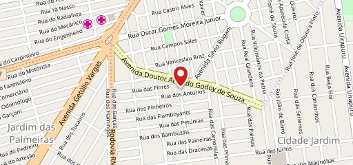 Jardins Gastrobar no mapa