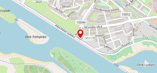 Jarunski Dvori sulla mappa