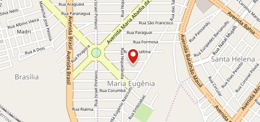 Javas louge bar Araguari MG en el mapa