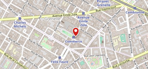 Le Commerce Café sur la carte