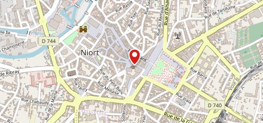 Jean Bart Café Niort sur la carte