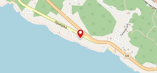 Jedro Beach Restaurant sulla mappa