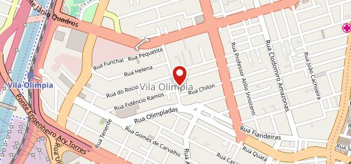 Jeronimo Burger Vila Olímpia no mapa