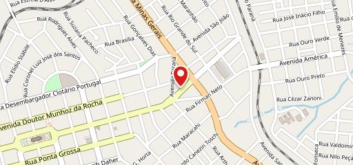 JetPizza Delivery Apucarana PR no mapa