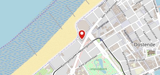 Jilles Beer & Burgers Oostende sur la carte