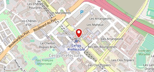 Jil's Food - Cergy 3 Fontaines sur la carte