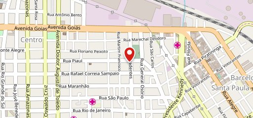 Joaquim Sobrinho Pizzaria no mapa