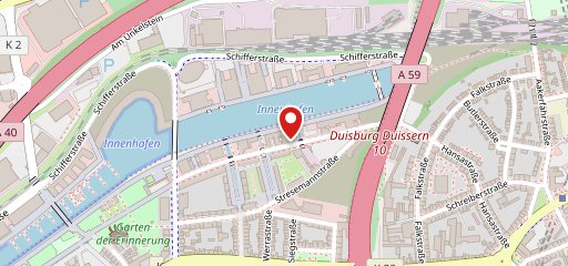 Joe Champs Duisburg sur la carte