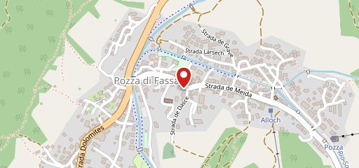 JOE PIZZA - Pozza Di Fassa sulla mappa