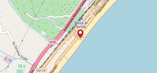 Johnny Bar Nizza di Sicilia sulla mappa