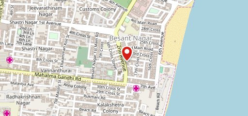 Jonah's Bistro, Besant Nagar on map