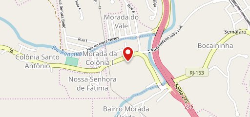 JP Pizzaria no mapa