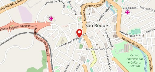 Js Lanches e Pastéis no mapa