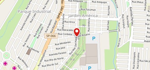 Ju Lanches Delivery no mapa