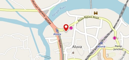 JUICY Aluva on map