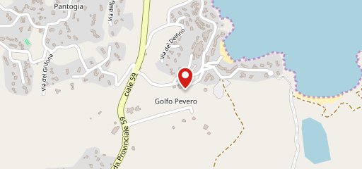 Justme Porto Cervo sur la carte