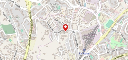 K13 Pizza sur la carte