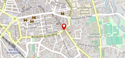 Maazka - Aix Centre sur la carte